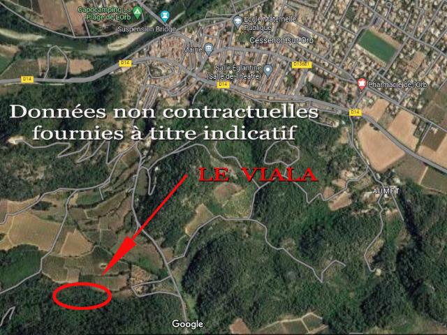 Terrain vente à Béziers, Cessenon-sur-orb