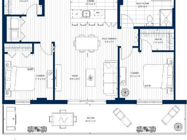 Apartment for rent in Québec, Quebec