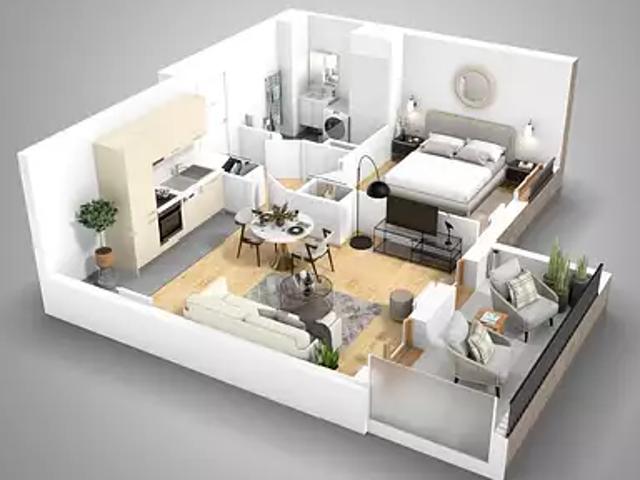 Appartement vente à Melun, Cesson