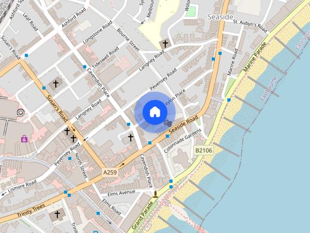 Apartment for rent in Roselands, Eastbourne