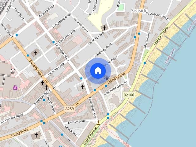 Apartment for rent in Roselands, Eastbourne