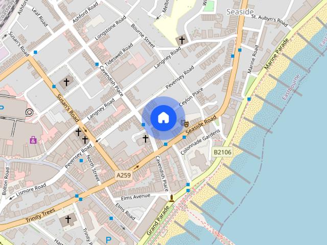 Apartment for rent in Roselands, Eastbourne