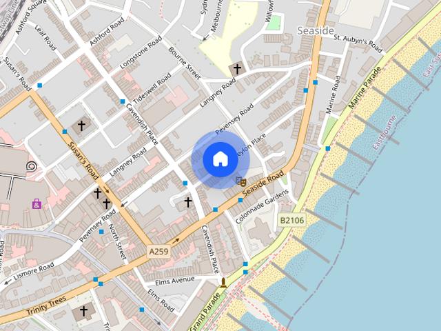 Apartment for rent in Roselands, Eastbourne