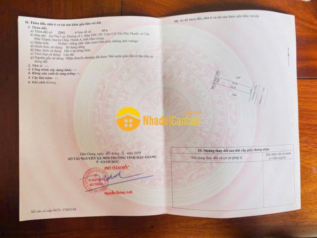 Mặt bằng bán