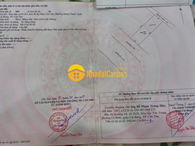Mặt bằng bán