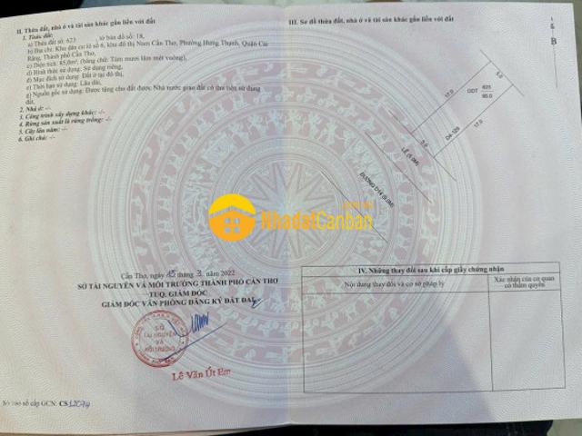 Mặt bằng bán