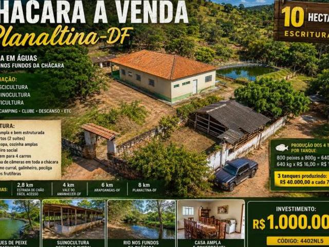 Sítio e chácara venda em Região Geográfica Imediata do Distrito Federal, Região Integrada de Desenvolvimento do Distrito Federal e Entorno