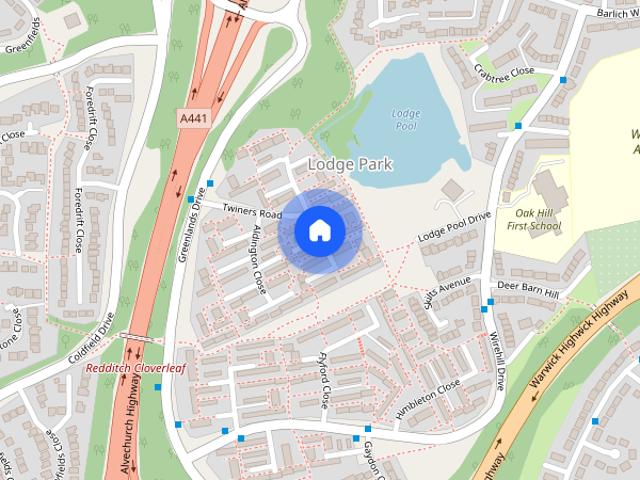 House for rent in Lodge Park, Redditch