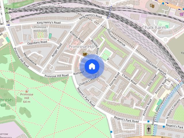 House for rent in Chalk Farm, Primrose Hill