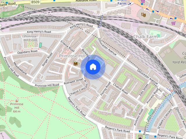 Apartment for rent in Chalk Farm, Primrose Hill