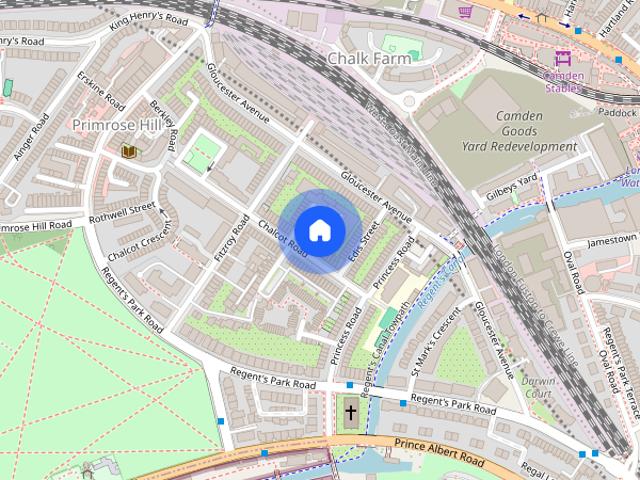 House for rent in Chalk Farm, Primrose Hill