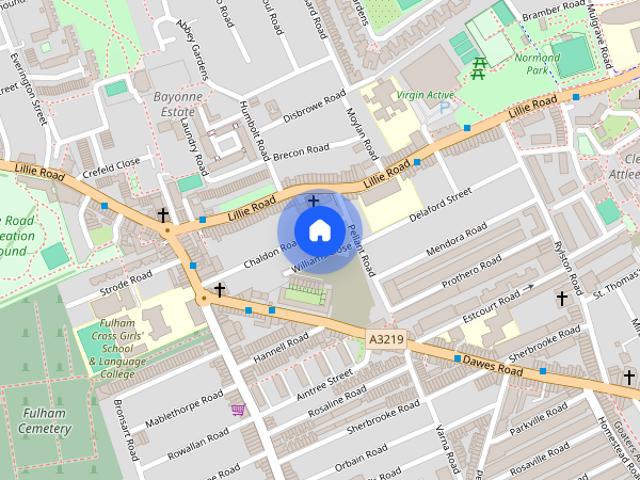 Apartment for rent in Fulham, West Kensington