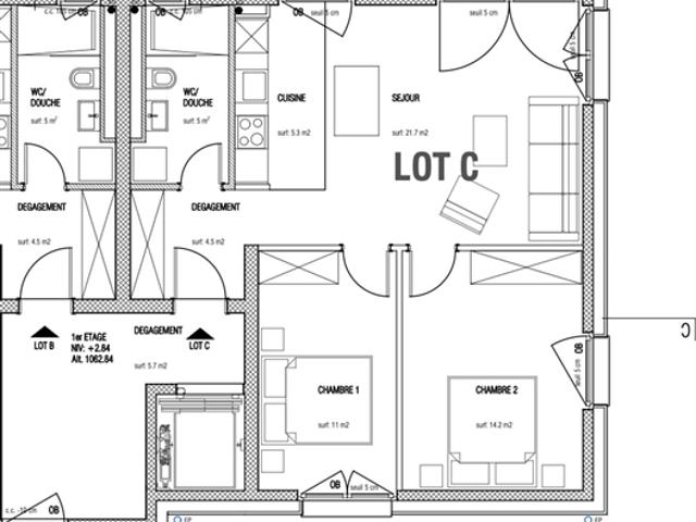 Wohnung kaufen in Châtel-Saint-Denis, Freiburg