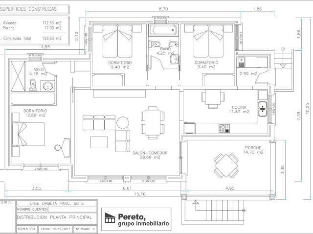 Casa en venta en Orbeta, la Marina Alta