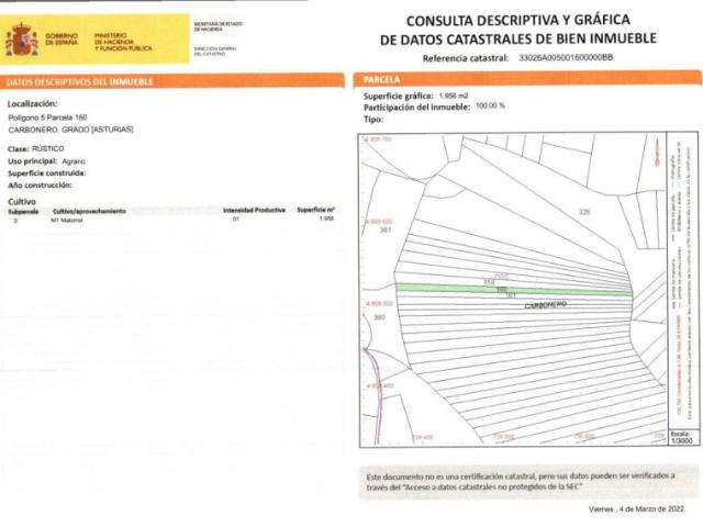 Chalet en venta en Grado, Asturias