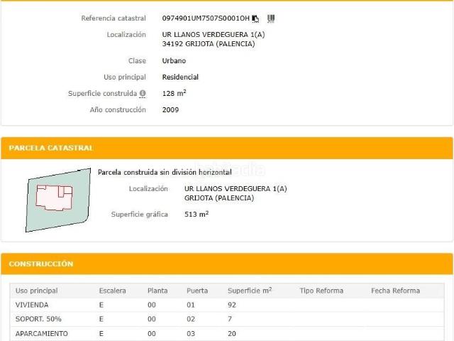 Chalet en venta en Grijota, Castilla y León