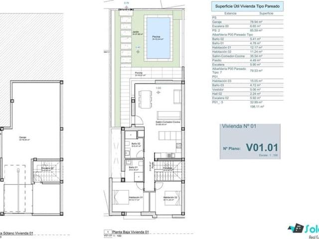 Chalet en venta en Los Alcázares, Campo de Cartagena y Mar Menor