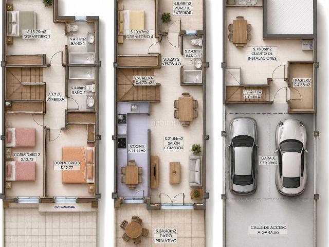 Chalet en venta en Centro, Palencia