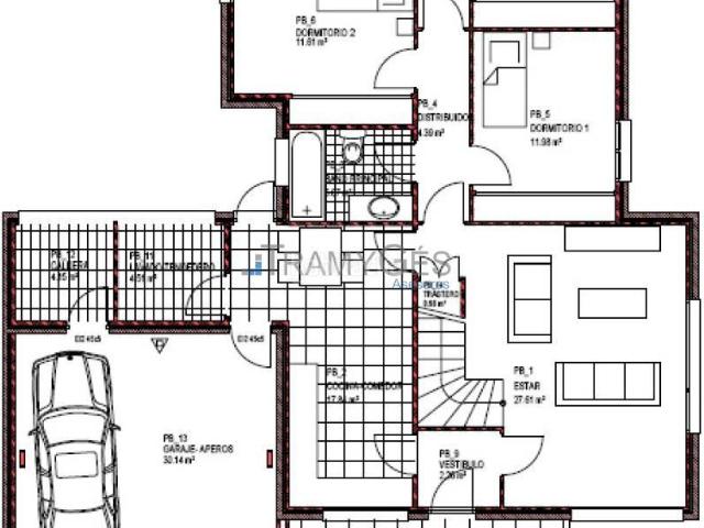 Chalet en venta en O Rosal, O Baixo Miño
