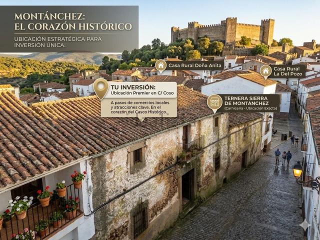 Casa en venta en Montánchez, Extremadura