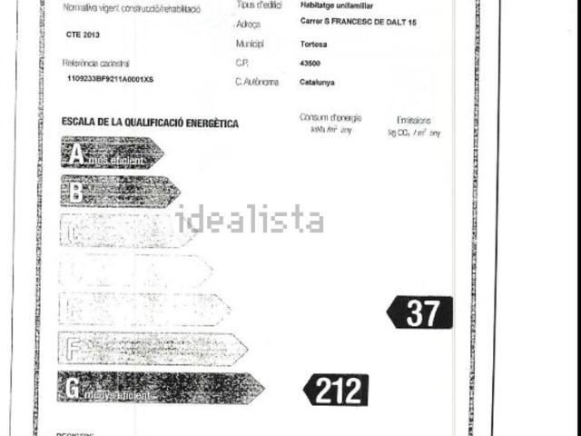 Casa en venta en el Rastre, Tortosa