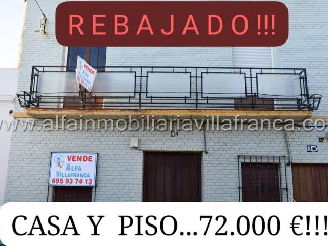 Casa en venta en Villafranca De Los Barros