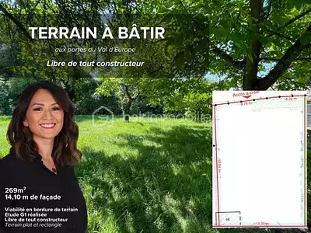Terrain vente à Chalifert, Le Rouland