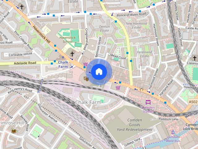 Apartment for rent in Chalk Farm, Primrose Hill