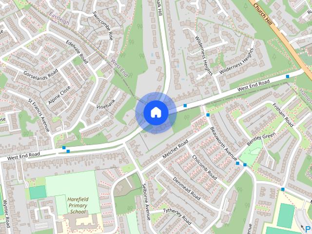 House for rent in Harefield, City Of Southampton