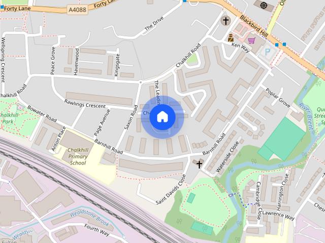 Apartment for rent in Chalk Hill Estate, Greater London