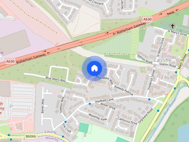 House for rent in Rotherham, Catcliffe