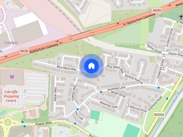 House for rent in Catcliffe, South Yorkshire