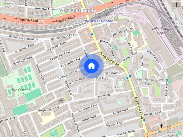 Apartment for rent in West Kensington, Greater London