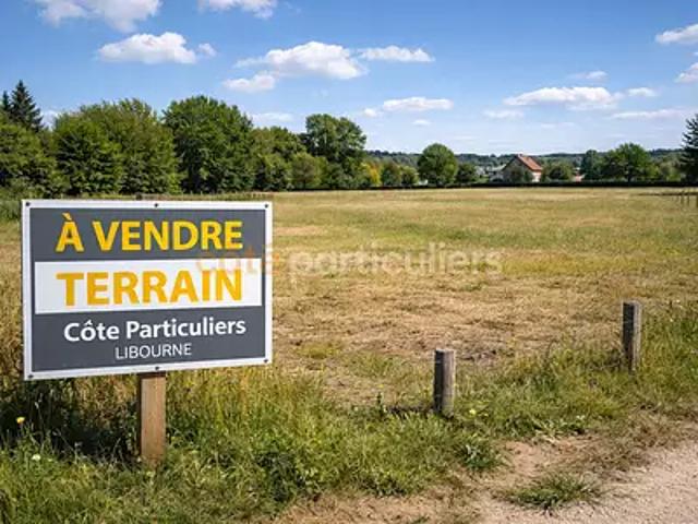 Terrain vente à Libourne, Chamadelle