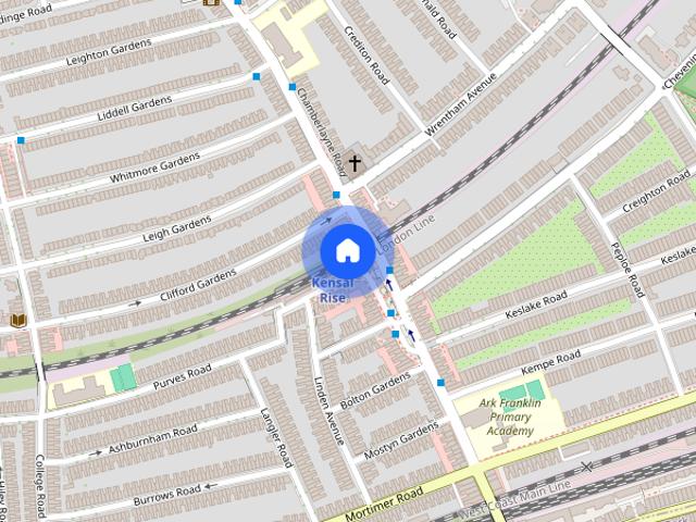 Apartment for rent in Brondesbury, Greater London