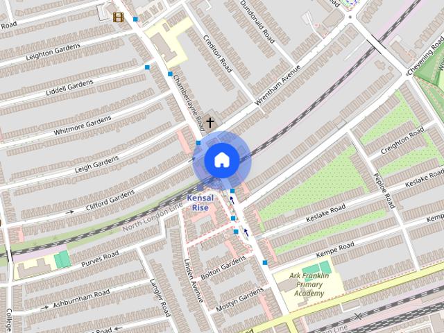 Apartment for rent in Brondesbury, Greater London