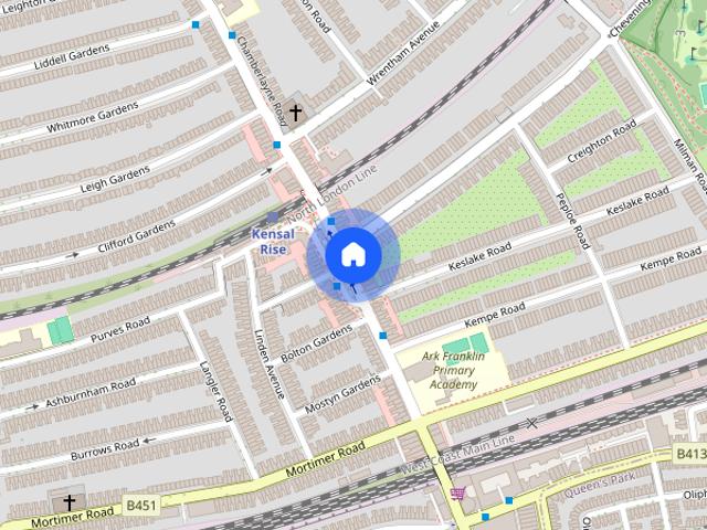 Apartment for rent in Brondesbury Park, Greater London