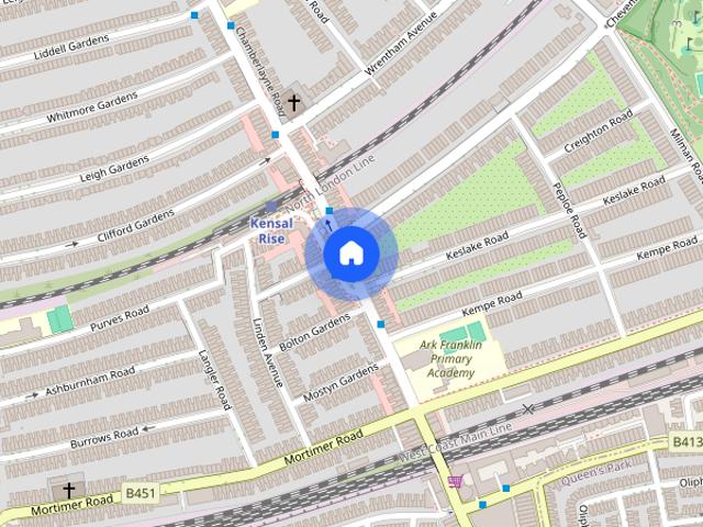 Apartment for rent in Brondesbury, Greater London