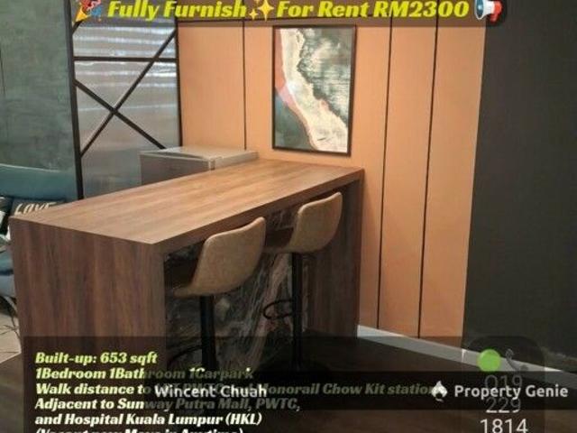 Apartment for rent in Chow Kit, Kuala Lumpur