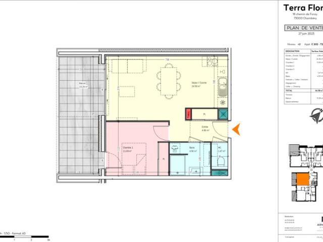 Appartement vente à Chambéry