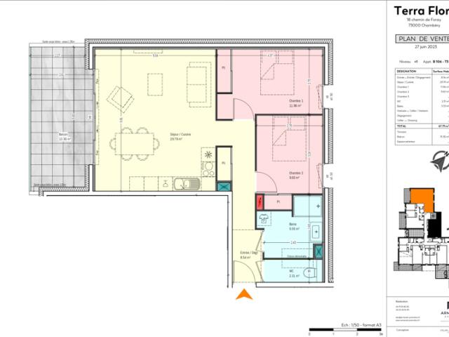 Appartement vente à Chambéry