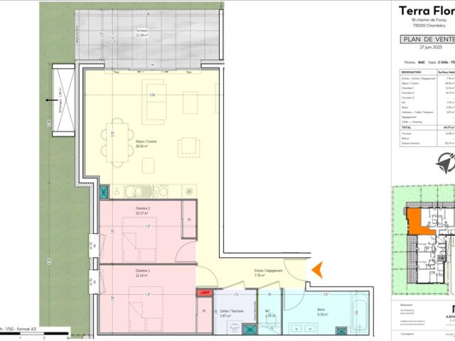 Appartement vente à Chambéry
