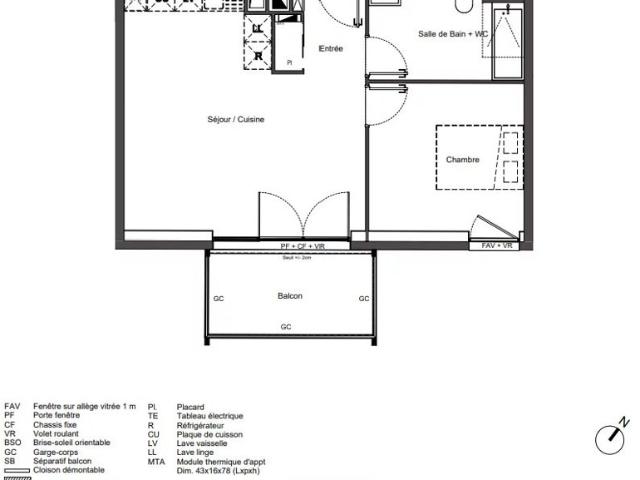 Appartement vente à Chambéry