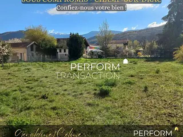 Terrain vente à Grenoble, Champ-sur-drac