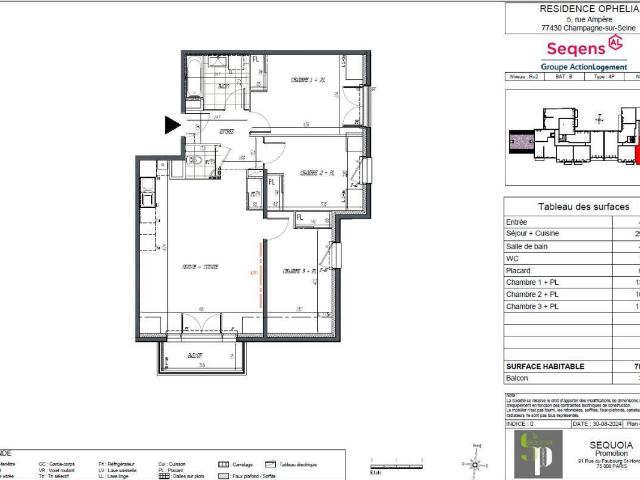 Appartement location à Les Champignots, Champagne-sur-Seine