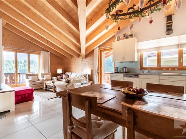 Attikawohnung kaufen in Val-d'Illiez, Wallis
