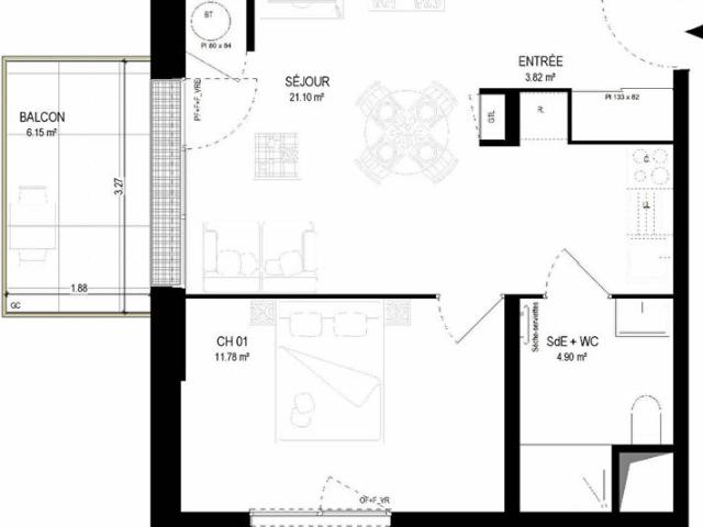 Appartement vente à Rennes, Bretagne