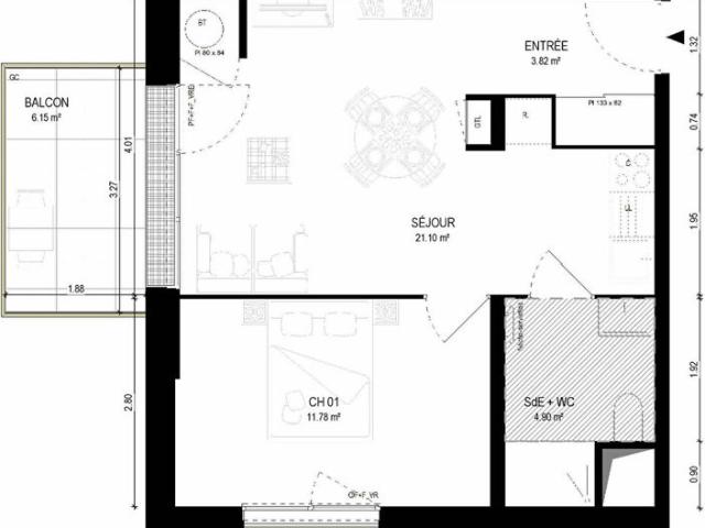 Appartement vente à Rennes, Bretagne