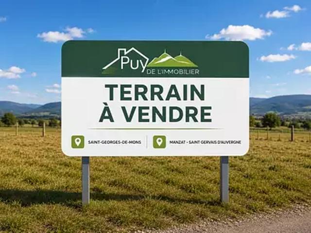 Terrain vente à Riom, Chapdes-beaufort