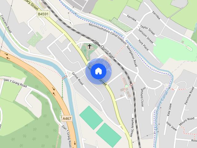 Apartment for rent in Pontymister, Risca